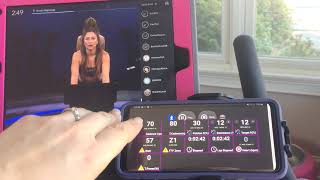 Auto resistance on Peloton Workout and Charts for your Echelon bikes with qdomyos-zwift
