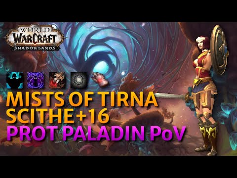 Mythic +16 Mists of Tirna Scithe - Prot Paladin PoV (Warning: Clicker)
