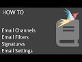 Email Channels Filters Signatures And Settings In Zammad