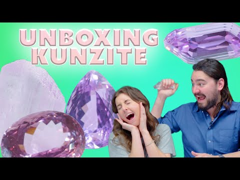 Unboxing Kunzite | The Pink Pleochroic Gem
