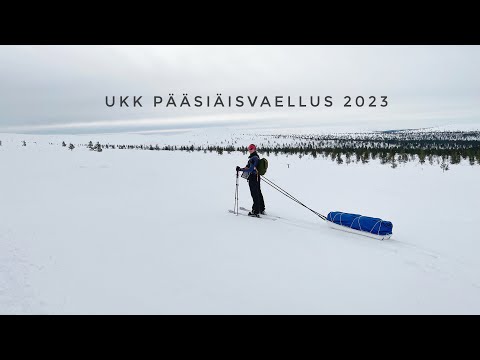 UKK pääsiäisvaellus 2023 - aurinkoa, flunssaa, hikiä ja myrskyä