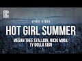 Megan Thee Stallion Feat Nicki Minaj Ty Dolla Ign Hot Girl Summer Lyrics
