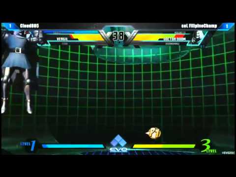 EVO 2013 UMVC3 Finals- Filipino champ vs Cloud805