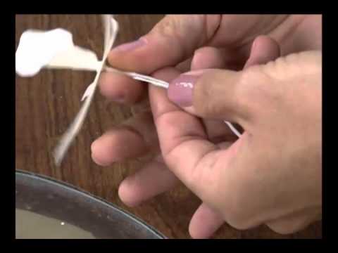 Mulher.com 30/09/2011 - Orquidea em biscuit