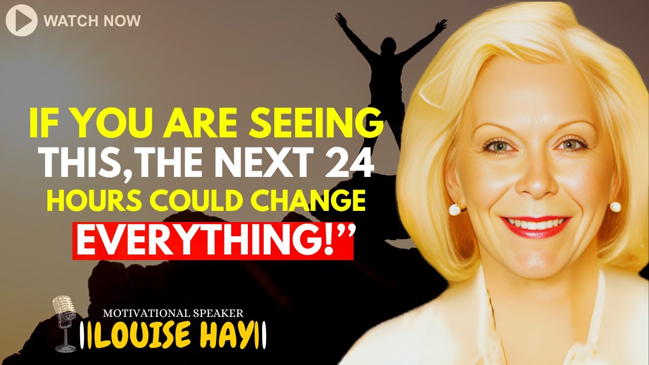 LOUISE HAY: GOD WILL TURN YOUR TOUGH SITUATION AROUND – JUST BE STILL