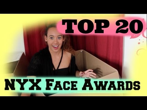 TOP 20 NYX Face Awards UNBOXING - Maddie Ryles