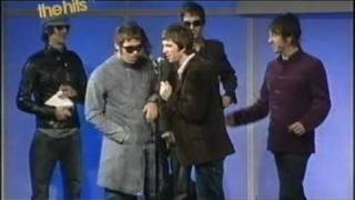 Oasis and Coldplay at the Q Awards 2005