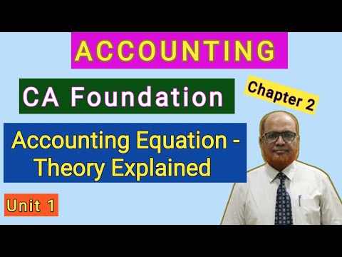 Accounting I CA Foundation I Chapter 1 I Theoretical Framework of Accounting I Part 1 I Hasham Ali