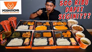 Download lagu BORONG 500 RIBU MENU2 DI YOSHINOYA, DAPETNYA SEBANYAK INI??!! mp3