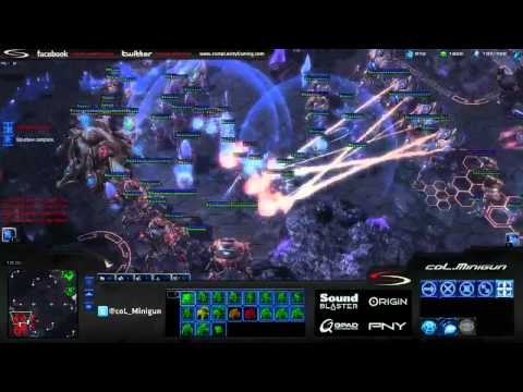 Minigun Commentating Ladder - G4 (vs. HuK) - Starcraft 2