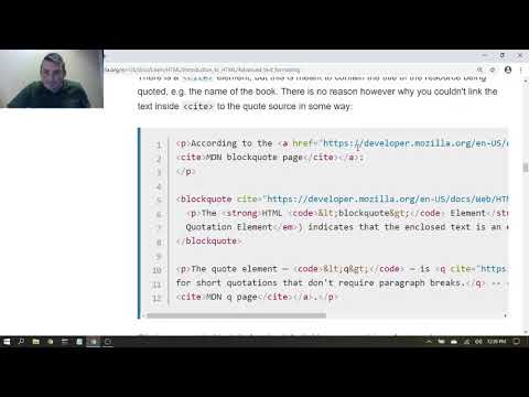 ASMR Web Dev: HTML text fundamentals -| MDN prt 12 (Whispering) (Soft Spoken) (Knuckle Cracking)