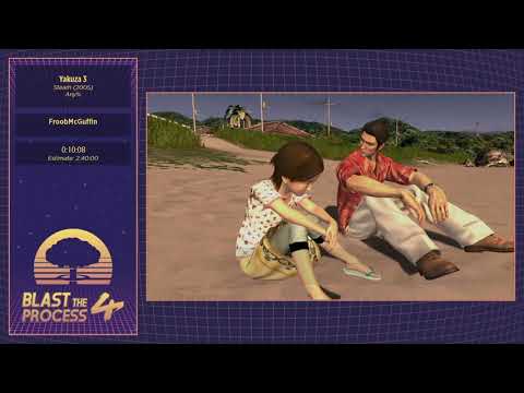 Yakuza 3 (Any%) by FroobMcGuffin. Blast The Process 4
