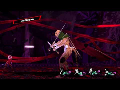 Persona 5 - 9/4: Winner's Don't use Cheats: Shadow Nejima 1st Fight Sequence Gameplay, Retreat!