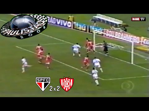 Paulistão 2008 - São Paulo 2x2 Noroeste