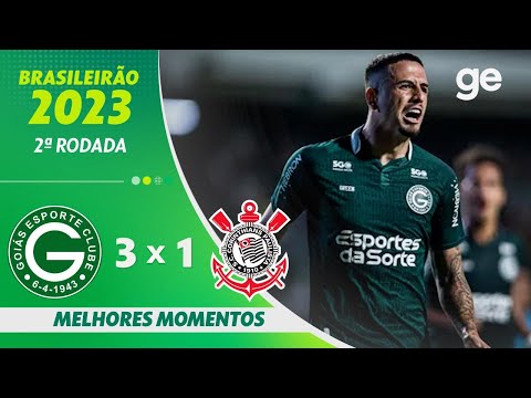 GOIÁS 3 X 1 CORINTHIANS | MELHORES MOMENTOS | 2ª RODADA BRASILEIRÃO 2023 | ge.globo