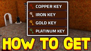 HOW TO GET COPPER + IRON + GOLD + PLATINUM KEYS in KING LEGACY! ROBLOX