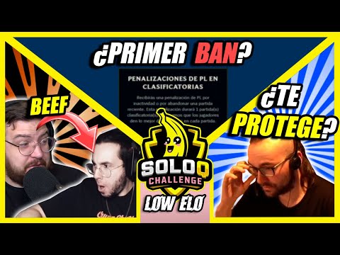 🚫¿PRIMER BAN del SOLOQ CHALLENGE?🚫 😱YUSTE BEEF a SEND0O😱 🤔 ELXOKAS ¿te PROTEGE? 🤔