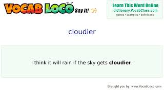 Video thumbnail for cloudier