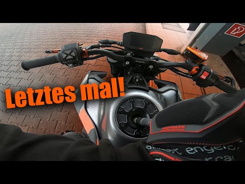 Das letzte mal Dukii Tanken! 🔥 KTM Duke 790 🧡