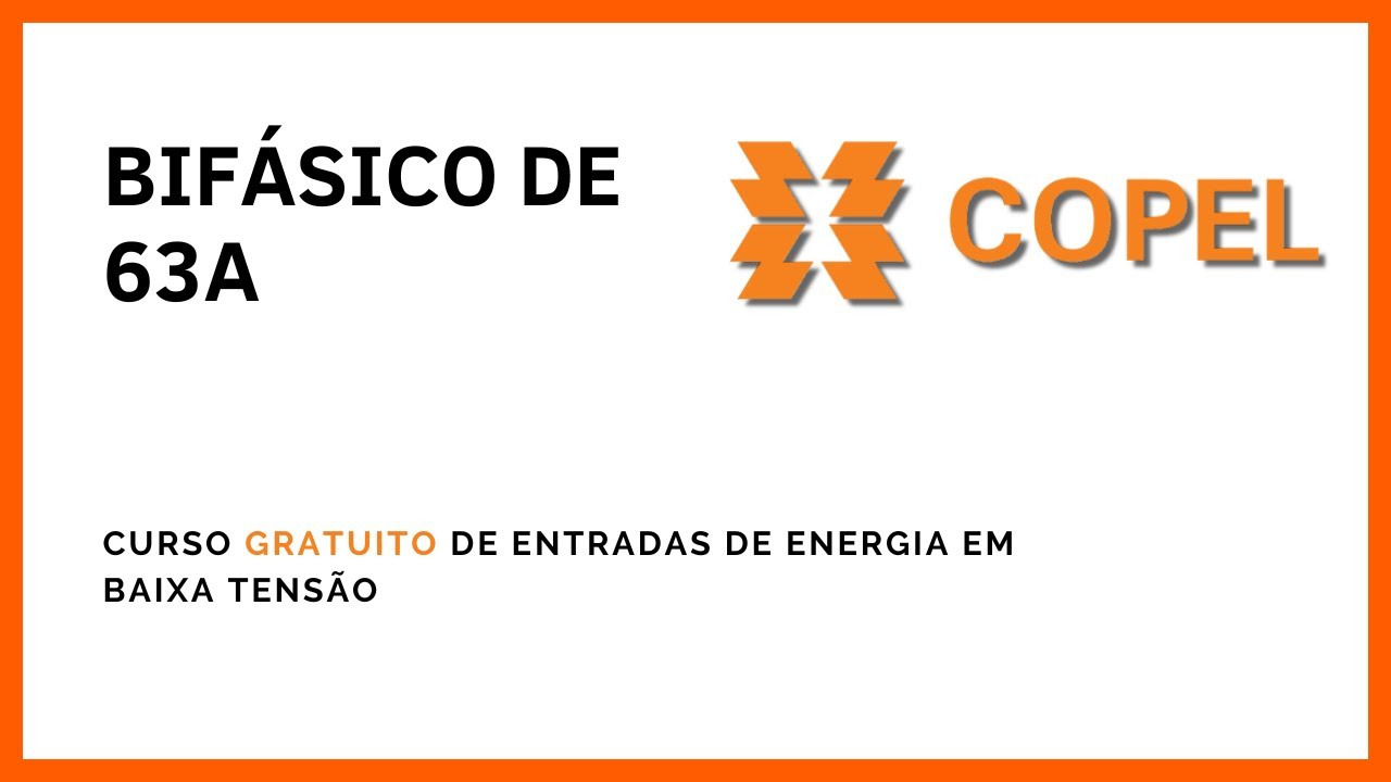 Aula 06 - Padrão de entrada bifásico de 63A