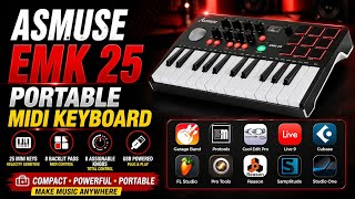 Video thumbnail for Asmuse EMK 25 Review || Asmuse EMK 25 Portable midi by Rockstar Music Store