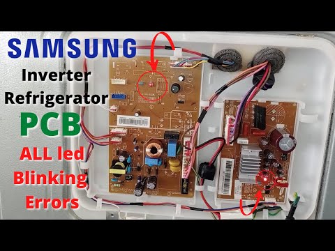 Samsung Inverter-Kühlschrank: Alle blinkenden LED-Fehlercodes (Zeitpunkt 1/2/3/5/6/9/11/13)