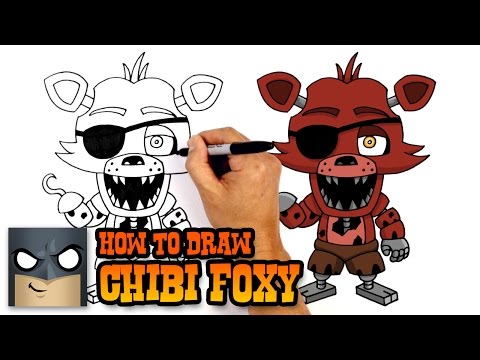 How to Draw Foxy | Five Nights at Freddy's