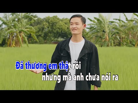 Karaoke Thiệp Hồng Tone Nam | Trường Lê | Đã thương em thật rồi nhưng mà anh chưa nói ra