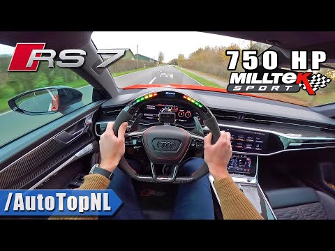 2021 AUDI RS7 C8 *SUPER LOUD* MILLTEK POV Test Drive by AutoTopNL