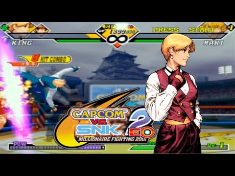 Capcom Vs SNK 2 EO - King