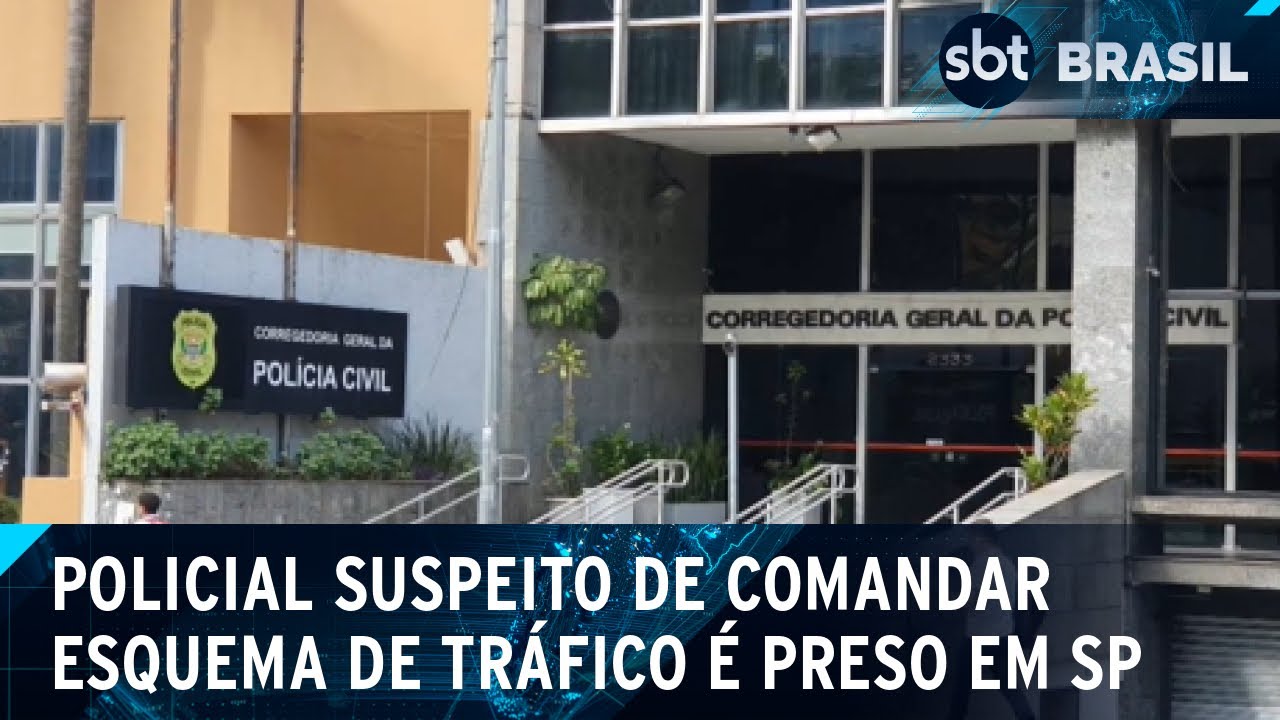 Investigador da polícia é preso por comandar esquema de tráfico de drogas | SBT Brasil (05/02/25)