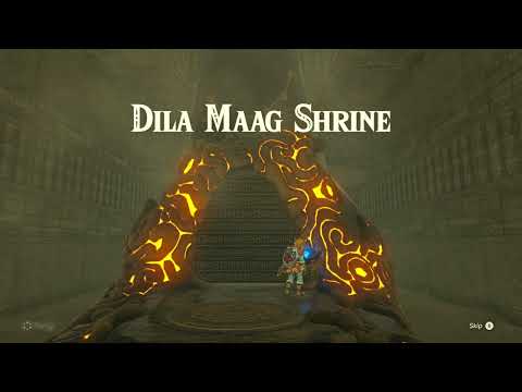 Dila Maag Shrine (South Lomei Labyrinth) FASTEST guide - Zelda BotW