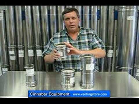 Z-VENT Z-FLEX AL29-4C APPLIANCE ADAPTERS for Category III Vent