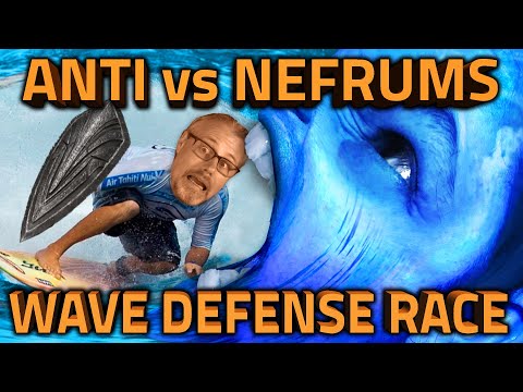 [Speedrunner Race] Factorio Wave Defense Race (best of 5) [PART 1] - AntiElitz vs. Nefrums [#12]