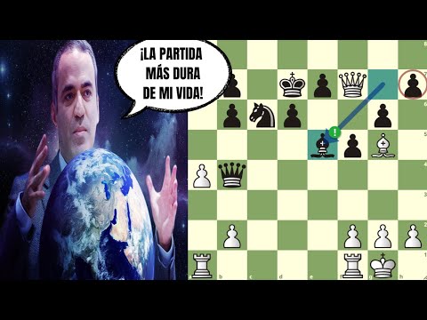 ¡LA PARTIDA MÁS GRANDE DE LA HISTORIA! 👏: Kasparov vs El Mundo (1999)