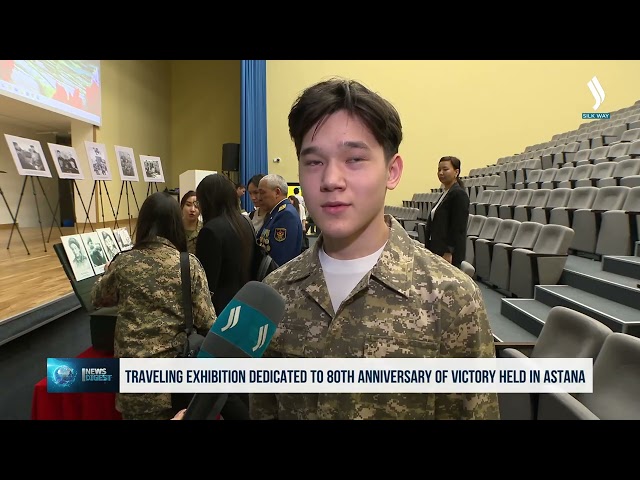Traveling exhibition dedicated to 80th anniversary of Victory held in Astana
