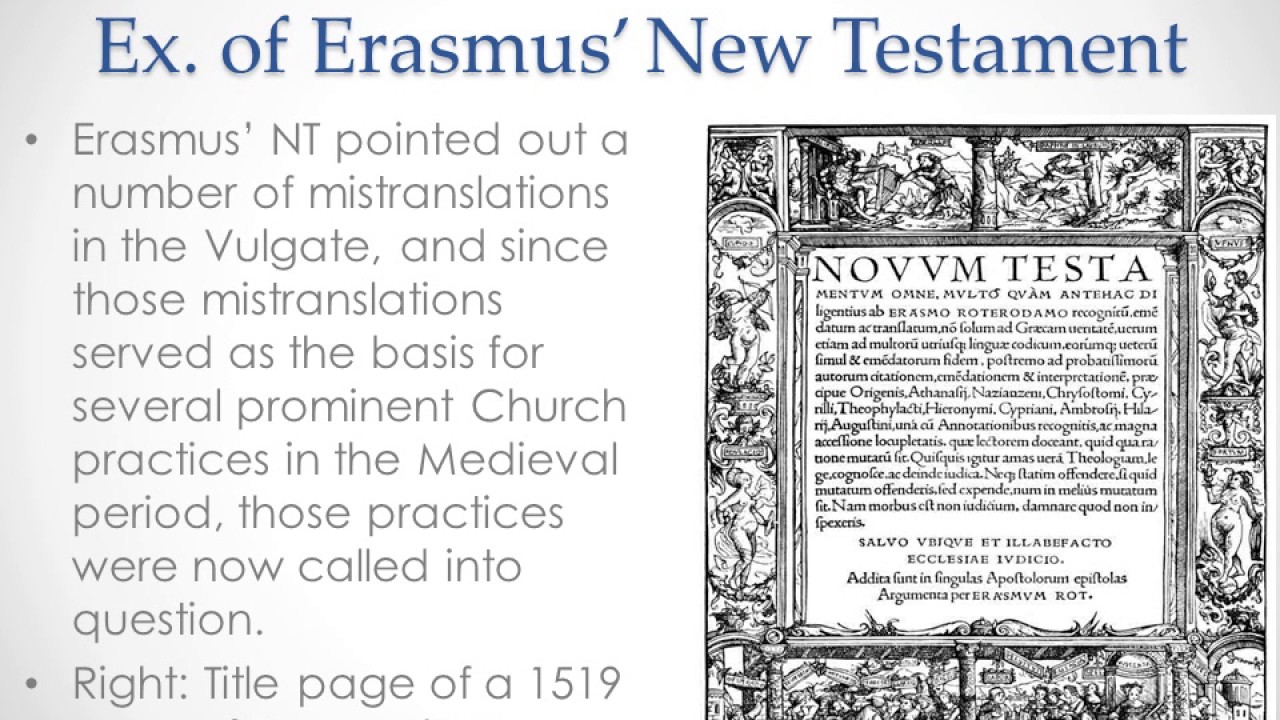 RST 305: Renaissance Humanism Mini-Lecture