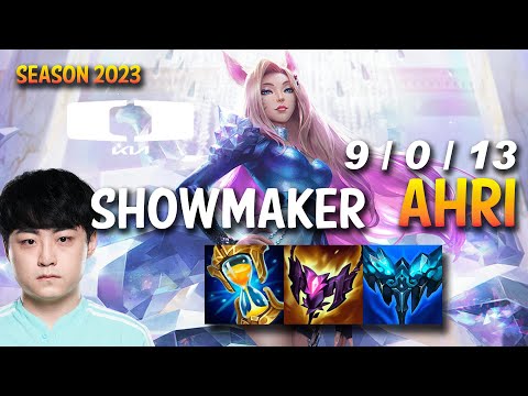 DK Showmaker AHRI vs RUMBLE Mid - KR Ranked