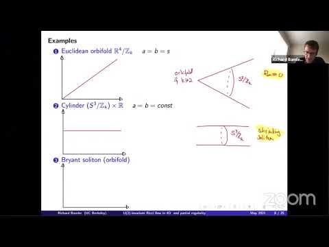 Richard Bamler: U(2)-invariant Ricci flows in dimension 4 and partial regularity theory