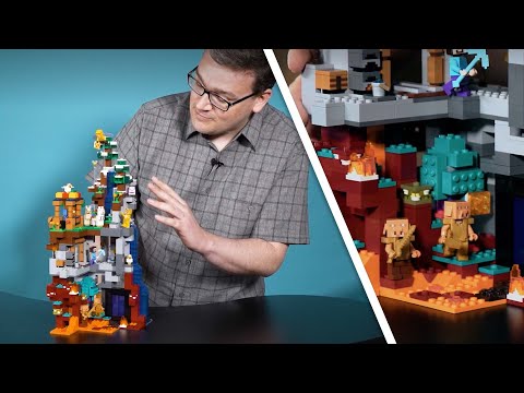 Real-life Minecraft with LEGO designer!