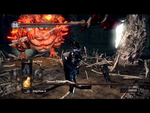 Dark Souls - Boss Demon Firesage ( HD - 720p )