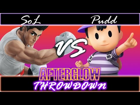 Afterglow Throwdown - Noble|SoL (Little Mac) VS Pudd (Ness) - Top 32 - Smash Wii U