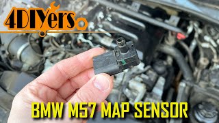 How to Clean or Replace the MAP/Boost Sensor on a BMW M57 Diesel