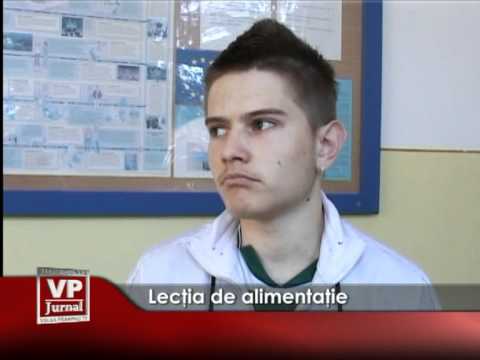 Lecţia de alimentaţie