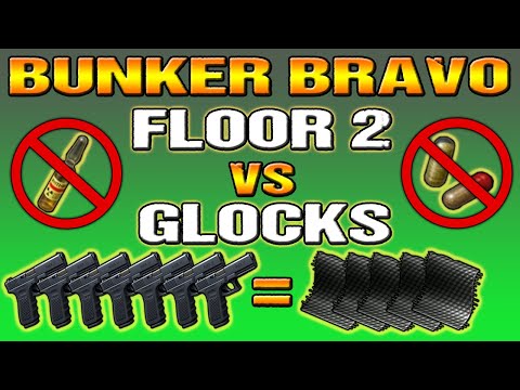 BUNKER BRAVO Floor 2 vs GLOCKS. - Last Day On Earth - LDOE