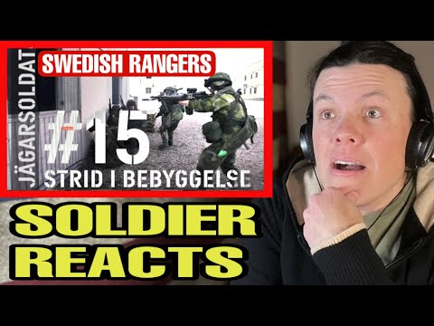 Swedish Rangers Jägarsoldat #15 Strid I Bebyggelse (US Soldier Reacts to CQB)