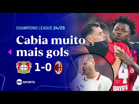 Gols e lances de Bayer Leverkusen x Milan
