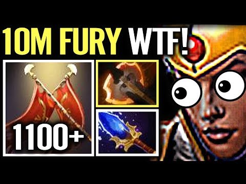 NEW EPIC 1100+ Dmg LC FURY FIRST! Most Imba Legion Commander Build Fun Dota 2 Pro Gameplay