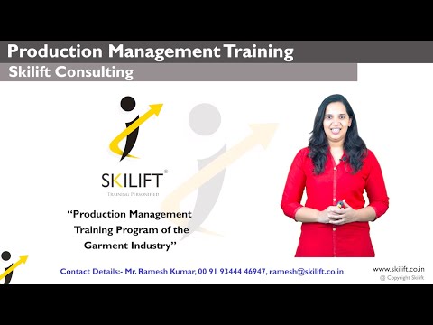 Improving Factory Efficiency of Apparel Factories through Production Management Training - Promo 1