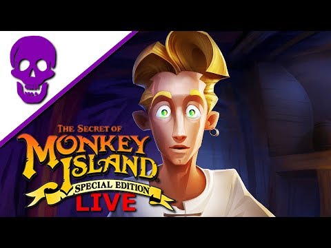 Monkey Island: Special Edition LIVE - Ich werde Pirat, Stream 1 - Let's Play Deutsch